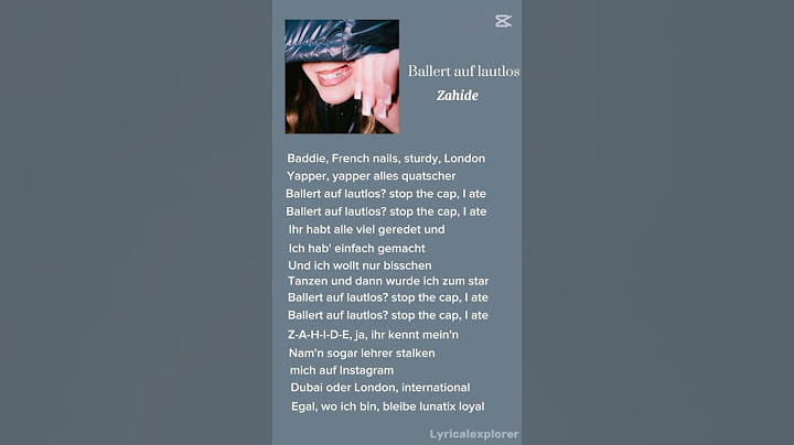 Ballert auf lautlos - Zahide #lyrics #music #ballert-auf-lautos#zahide#subscribe @ZAH1DE_Official