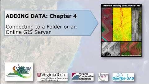 Chapter 4   Connecting to a Folder or Online GIS Server