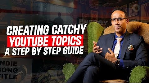 How to Generate Powerful Video Topics For Your Youtube Videos | Part 1 | Jitesh Manwani