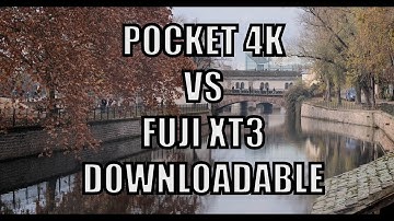 Pocket Cinema Camera 4k vs Fuji XT3