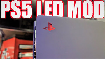 Custom PS5 LED Mod