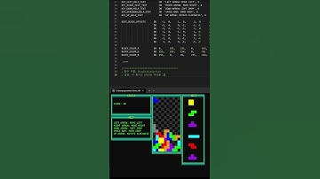 x86 assembly tetris