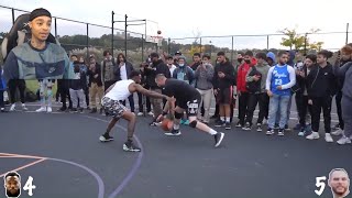 FlightReacts CashNasty 1v1 Basketball Against Crswht From The Hooligans In NYC...