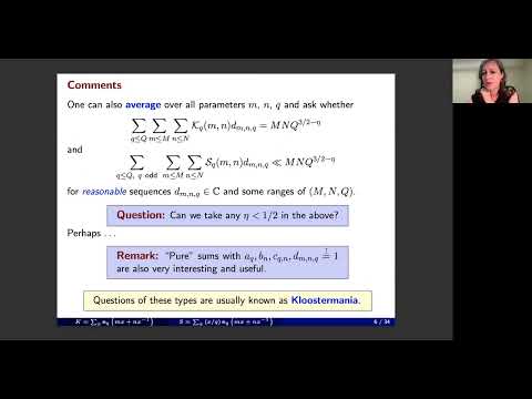 Igor Shparlinski: Sums