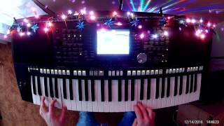 Video thumbnail of "Jak zagrać 41#Defis - Niespotykany Kolor/ Keyboard psr s950/Full HD"