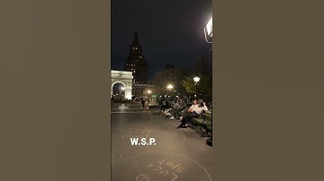 Thumbnail of NYC- Washington Square Park/vaporwave at night