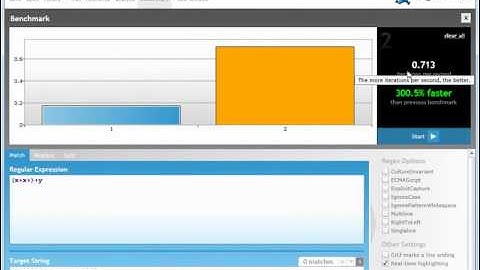 .NET Regex Lesson 5: Optimization