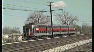 Classic Railroad Series 656 - Illinois Central Mainline in Chicago Spring 1991
