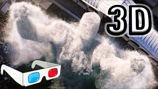 3D Clip: Spider-Man and Mysterio fight water! (5.1 Audio)