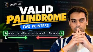 Valid Palindrome LeetCode | Two Pointers Explained Simply | Explain Bro