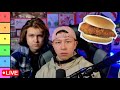 RANKING EVERY AMERICAN BURGER with @DannoDraws (irl)