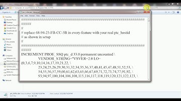 Installation Creo parametric version 2.0