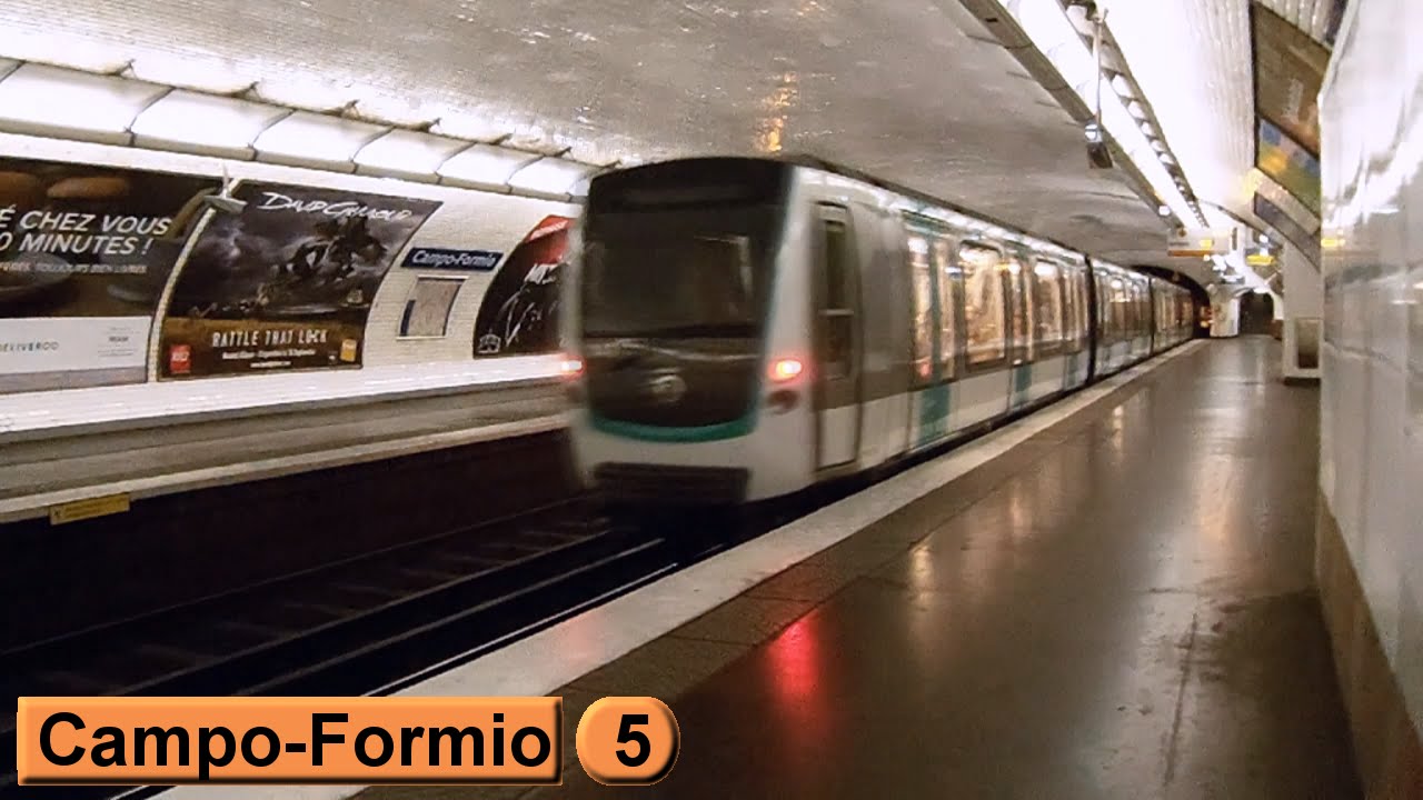 CampoFormio Ligne 5 Métro de Paris ( RATP MF01