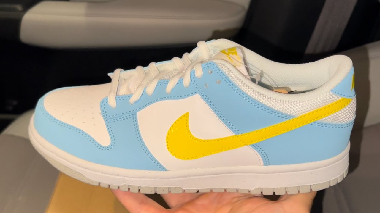 Nike Dunk Low Next Nature Homer Simpson Shoes - YouTube