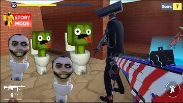 Nextbots Sandbox Playground  - AGENT  VS TOILETS 163