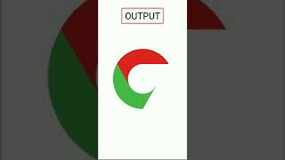 Chrome Logo Usings Python | How to draw chrome logo using python turtle | Chrome #python #chrome