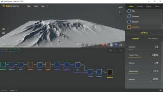 Gaea EAP Creating branching mountain and island forms