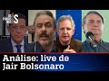 Comentaristas analisam live de Jair Bolsonaro de 27/05/21