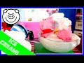 GEORGE PIG&#39;S Ice Cream Fun Party DISASTER!! With Peppa Pig Fancy Dress Up Party Playset