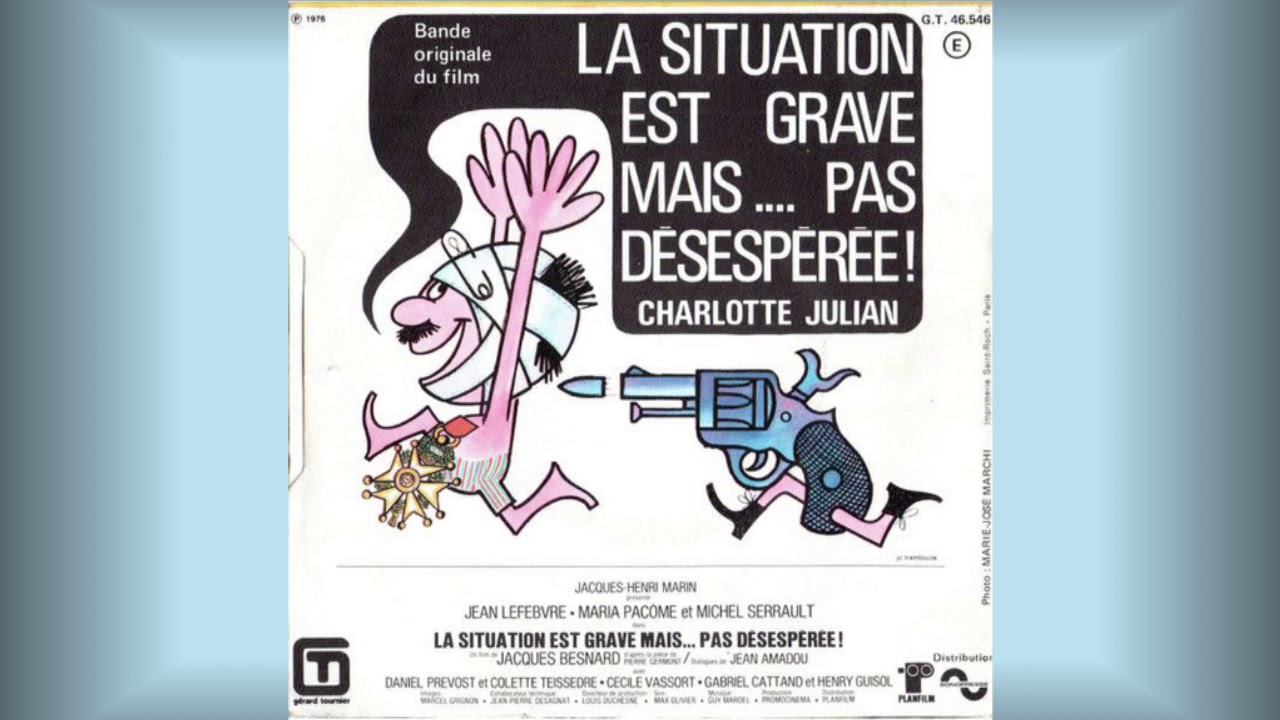 Charlotte Julian "La situation est grave mais pas désespérée" 1976