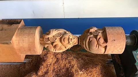 Best CNC router machinje with 4th axis rotary for 3D craving