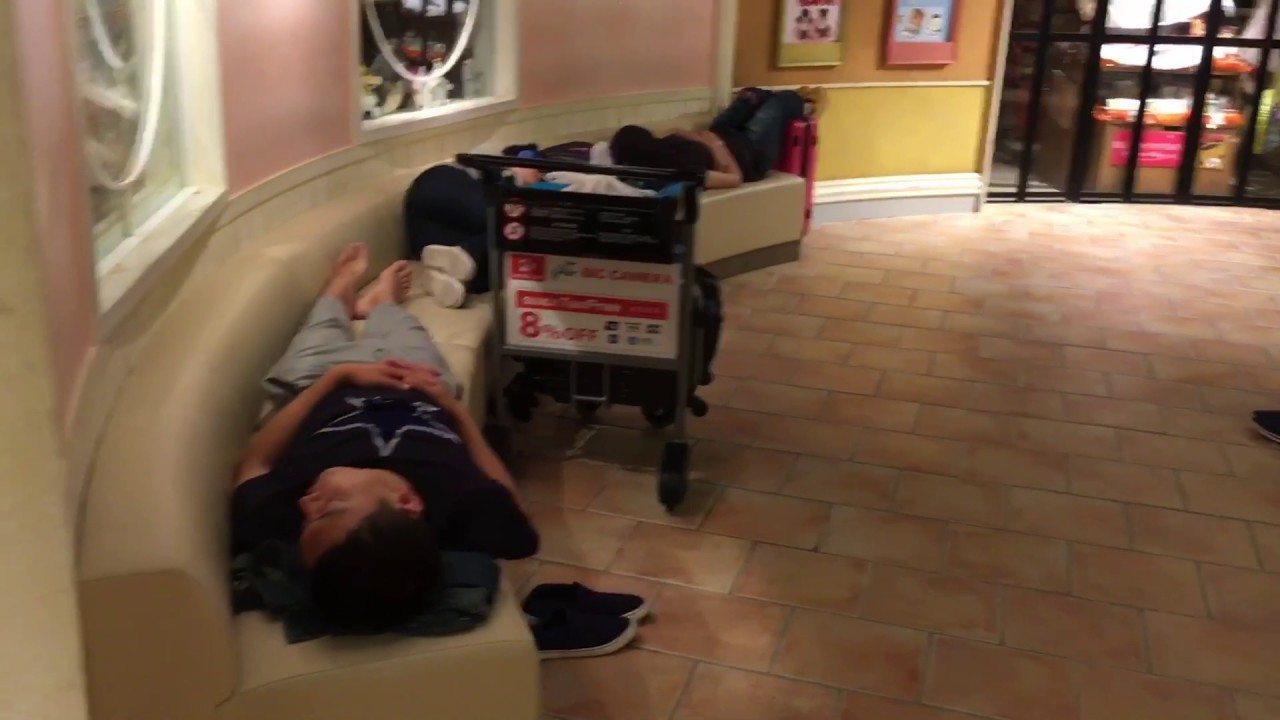 Rough sleeping at Tokyo Haneda International Airport YouTube