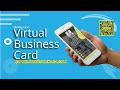 Virtual Business Card  Digital Business Card With QR Code