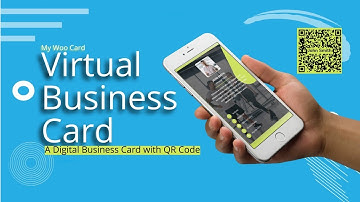 Virtual Business Card  Digital Business Card With QR Code