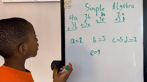 Algebra Playtime with Fechi! Learn While Having Fun! #AlgebraForKids #mathisfun #simplealgebra