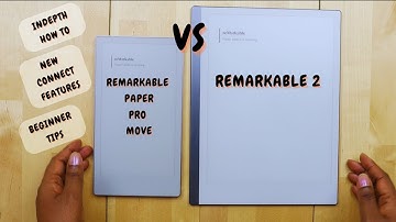 Remarkable Paper Pro Move versus Remarkable 2 | Review van Remarkable Paper Pro Move | Remarkable...