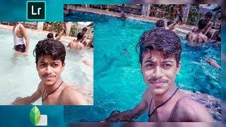 Sanpseed mobile Editing tutorial || change water color || Pool Party Editing || New trick || 2018