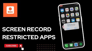 How to Screen Record Restricted Apps | Black Screen Problem (2025)