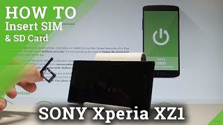 How to Insert SIM and SD Card in SONY Xperia XZ1 - Nano SIM & Micro SD |HardReset.Info How to Insert SIM and SD Card in SONY Xperia XZ1 - Nano SIM & Micro SD |HardReset.Info