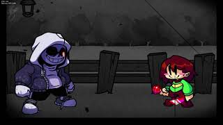 Fnf - Untold Loneliness But Sans And Chara Sings It