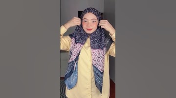 Thumbnail of Tutorial terbaru cara pakai hijab segiempat cantik mudah dan kekinian #hijabstyle #hijabers #jilbab