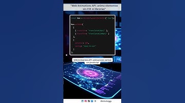 “Web Animations API: anima elementos sin CSS ni librerías”