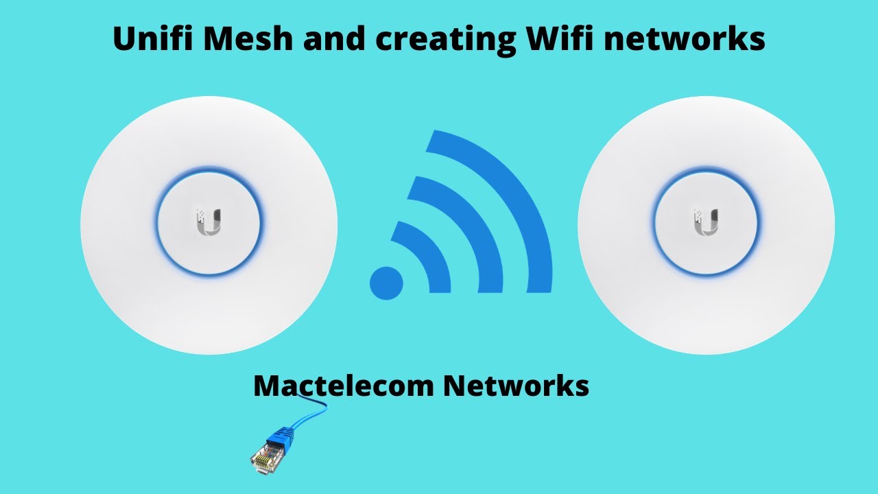 menu Geweldige eik Wie Unifi Mesh and creating Wifi networks | Unifi AP-AC-PRO wireless meshing -  YouTube