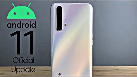 Realme X3 SuperZoom Official Android 11 Update