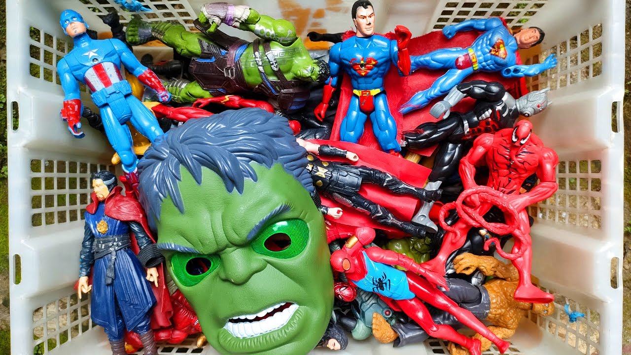 RED-GREEN HULK VS TEAM SPIDER-MAN - EPIC SUPERHEROES WAR - YouTube
