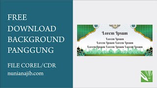 Download Free Backrop cocok untuk pengajian/haul