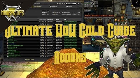 Best WoW Gold Making Addons in BFA 8.1