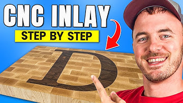 How To Make A SIMPLE CNC Inlay (Straight Flute Method)