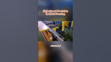 High speed C stud roll forming machine with automatic stacker