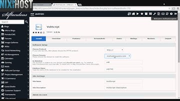 Installing Vidiscript with Softaculous in cPanel