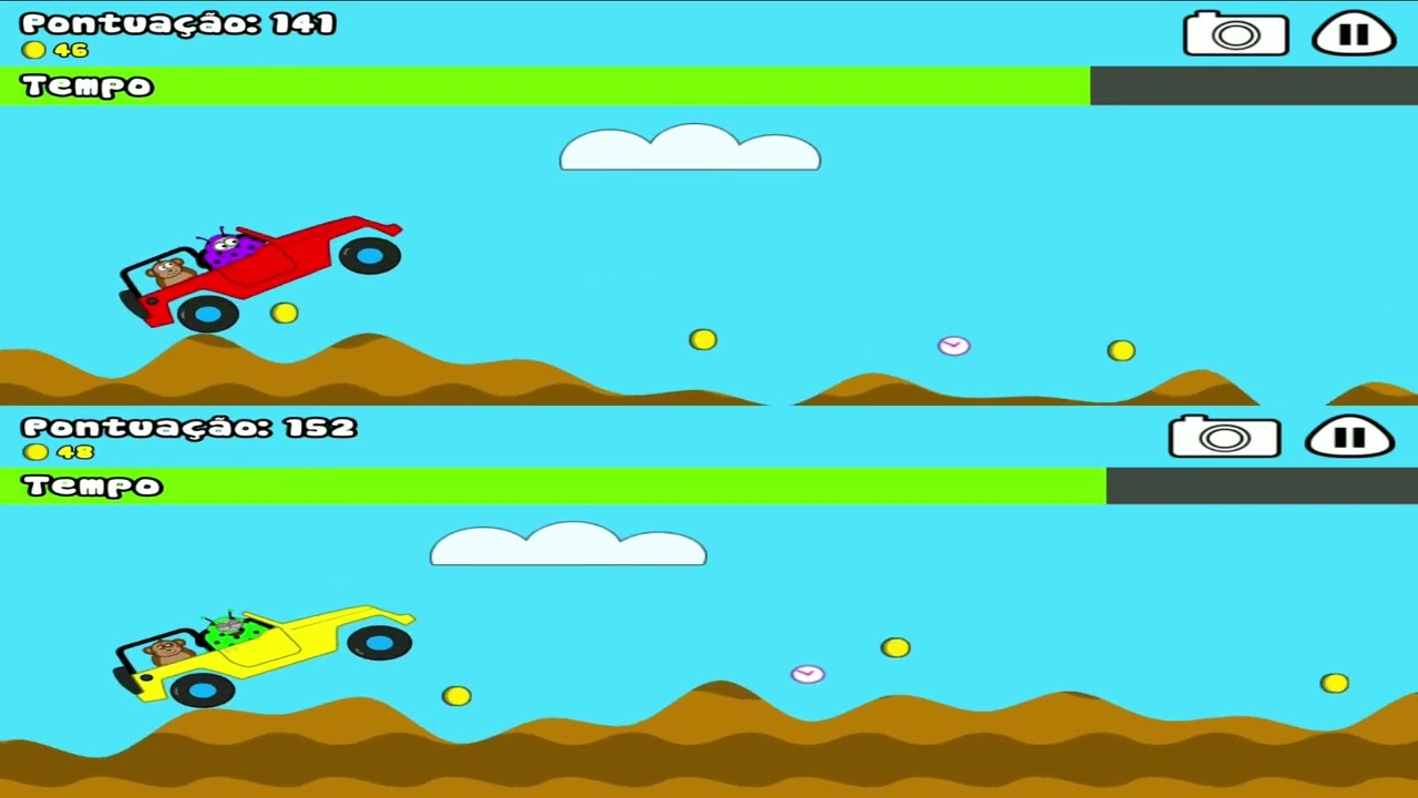 Jogo Pou Jump Adventure no Joguix