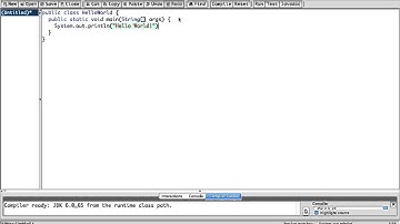 ITI1121/ITI1521 Hello World DrJava