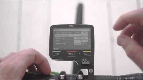 TrainSharp Tutorials - How to set your altitude on your PC8