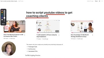 How to script a youtube video to get high-ticket clients