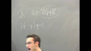 Abstract Algebra, Harvard E222, Fall 2003 - Lecture 23, A5 & Symmetries of Icosahedron (Part 1)