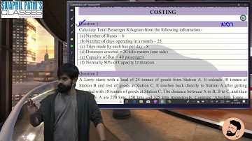 Operation Costing Lec 1 - By CA HARSHAD JAJU